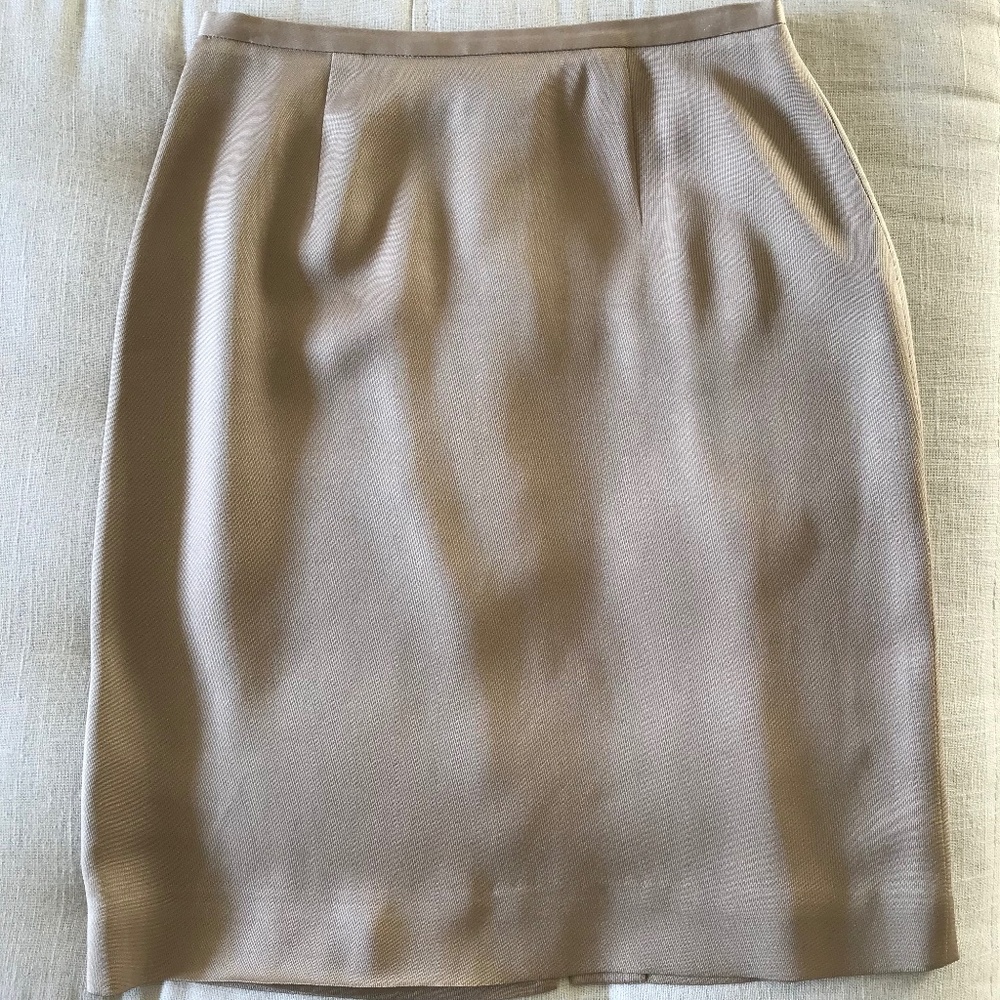 Ann Taylor Loft Silk Skirt
